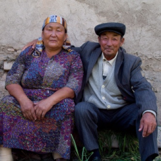 Old Couple in Kyrgyzstan. By Evgeni Zotov, Flickr.