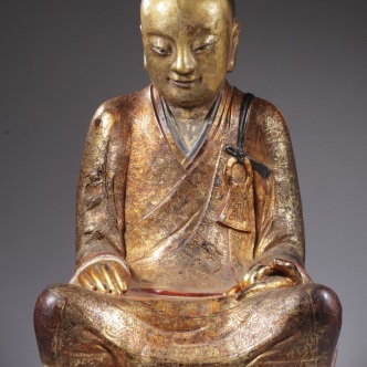 Chinese Buddhist monk. 1,050-1,150 CE. Drents Museum, Nederlands